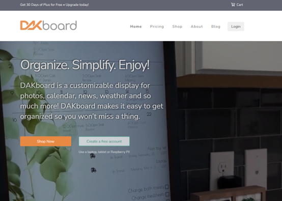 Dakboard 是什麼