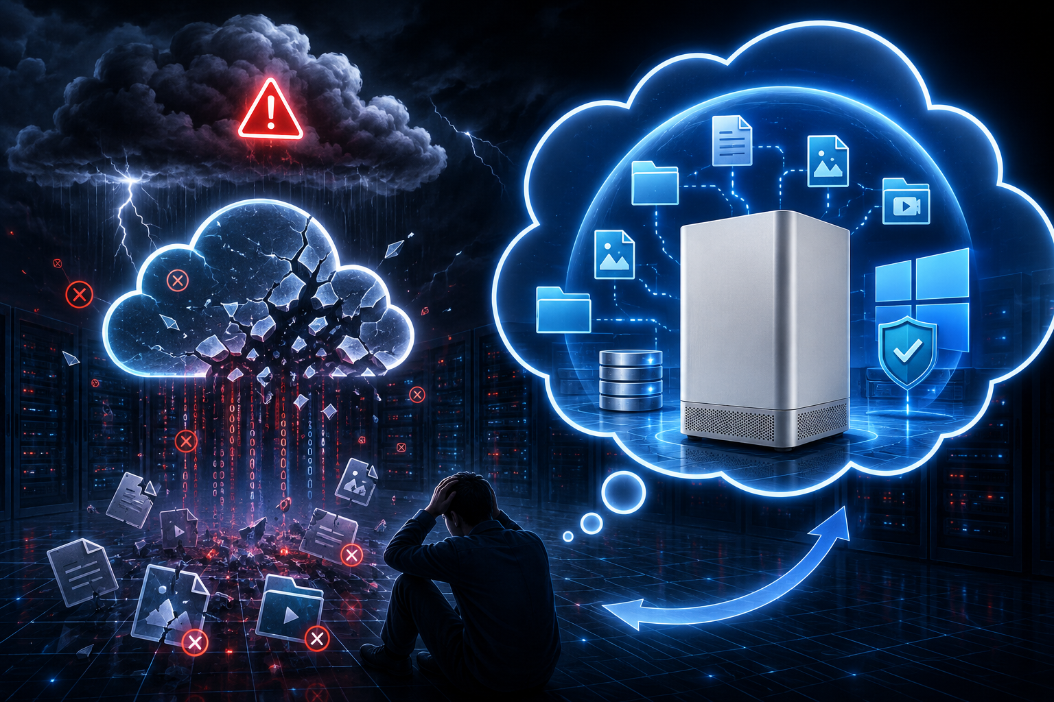 從 70 年歷史電視台資料險失事件，看 Windows 10 NAS 備份的重要性